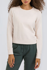 Cozy and Fabulous Raglan Sleeve Sports Top - Shah S. Sahota